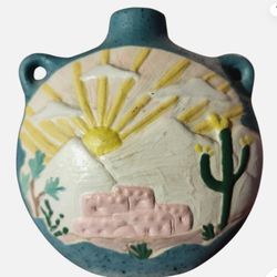 Handmade Navajo Vintage Mini Vase Collectable