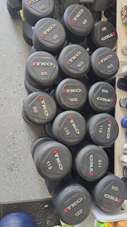 Dumbbells 80s 90s 95s 100s 105s 110s 115s 120s