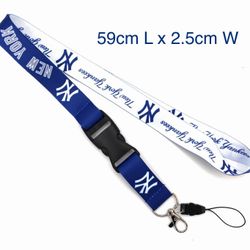 NYK Lanyard Detachable Keychain Badge ID Holder