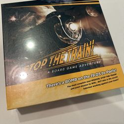 stop the train board game NEW