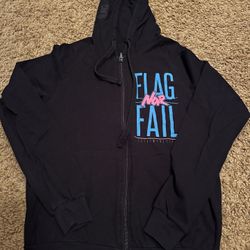 Flag Nor Fail Black Hoodie