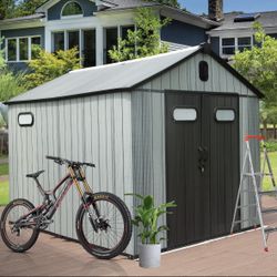 8x10ft Outdoor Resin Shed