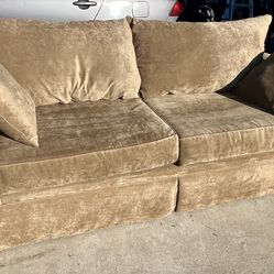 Couch and loveseat
