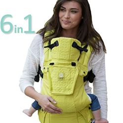 Six-Position, 360° Ergonomic Baby & Child Carrier by Lillebaby, Citrus.
