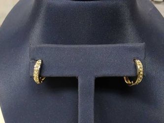 Hoop Earrings - Yellow Gold 14k (.585) 0.7 grams