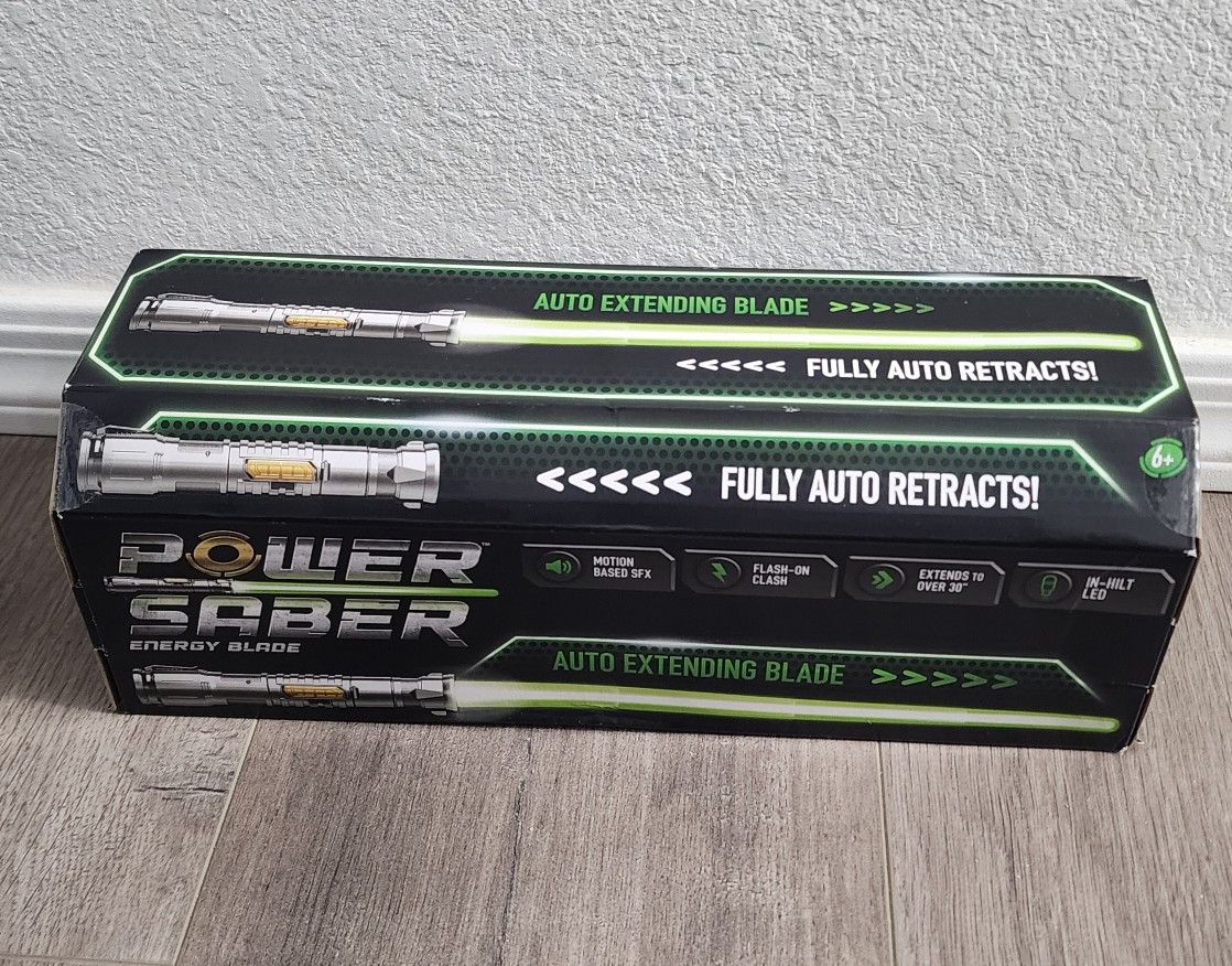 Goliath Power Saber Energy Blade Green First Ever Automatic Saber
