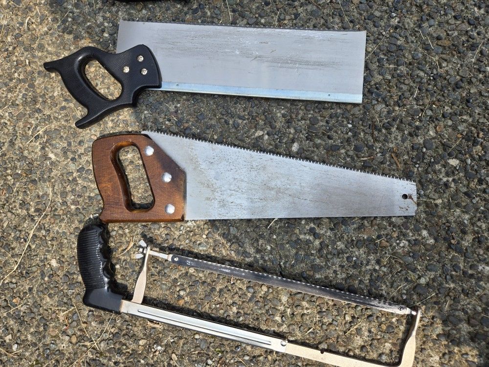 Mix Of Hand Saws
