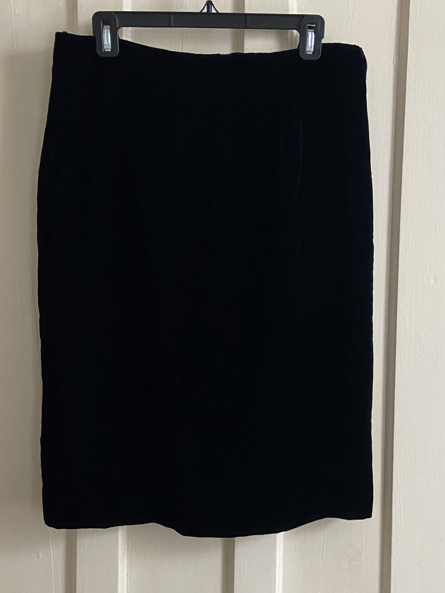 Talbots Velvet Skirt Size 14