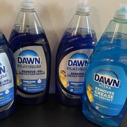 Dawn diahwashing liquid large bottles $20