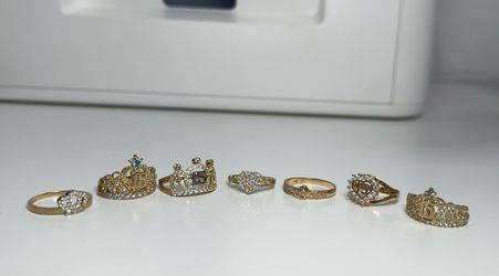 10KT Gold Cool Rings