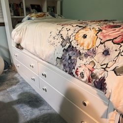 Dresser Bed Frame Combo