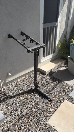 Bike rack for a trailer hitch