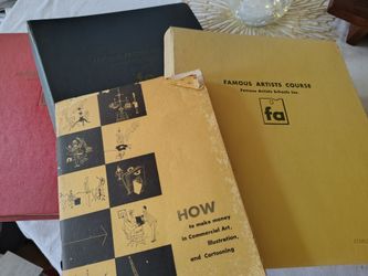 1960 Famous Artists Course Complete Set – Norman Rockwell