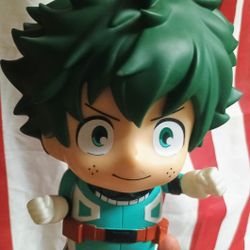 Funimation My Hero Academia DEKU Figural  Bust Bank Molded Coin Piggy Bank 