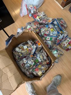 Massive Vintage Matchbook Collection – 30 Large Bags – Thousands of Matches – Estate Lot