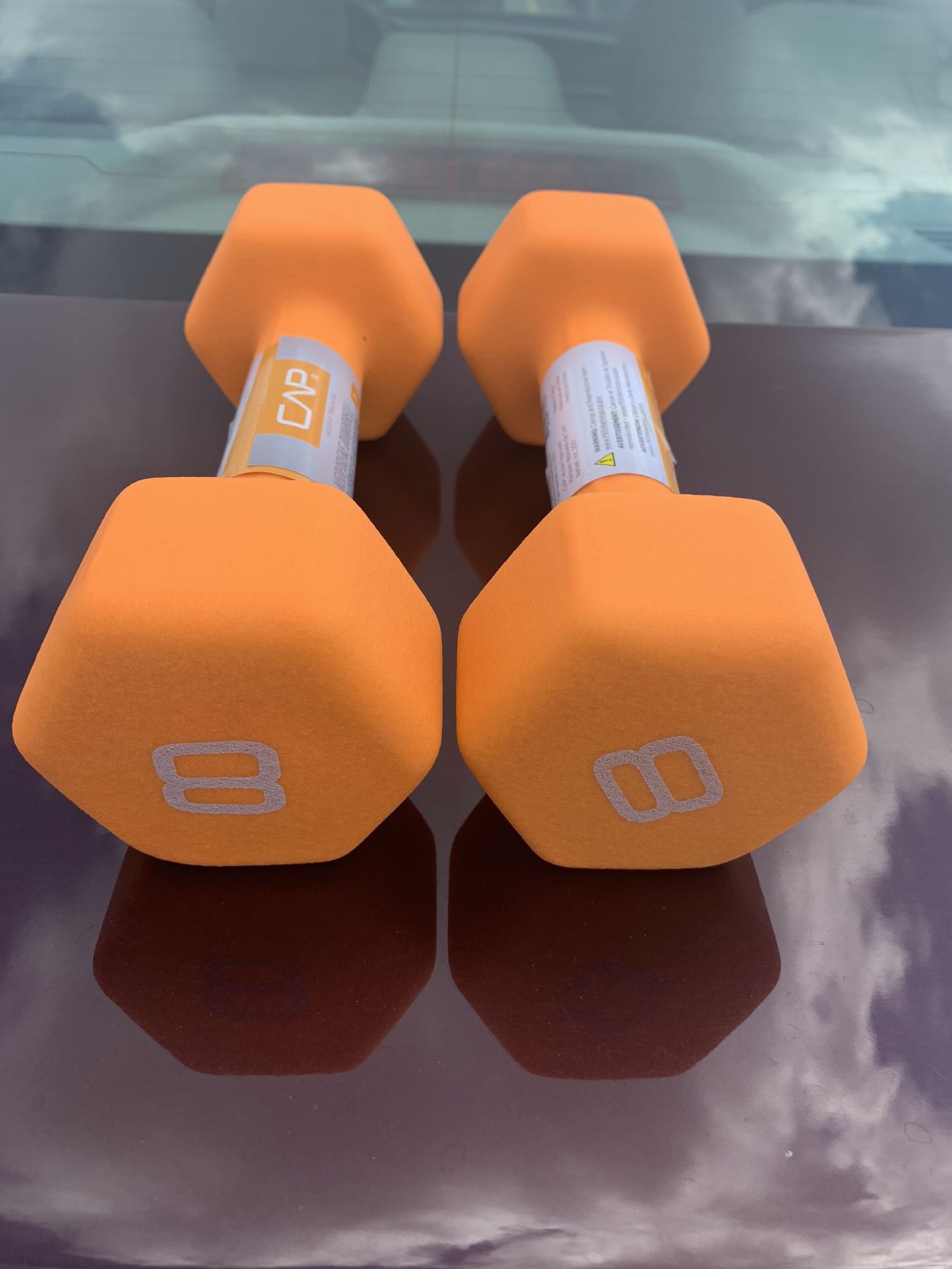 8lb dumbbells