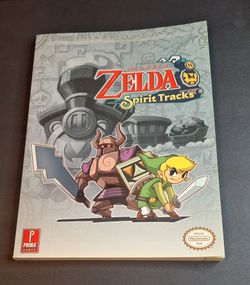 The Legend of Zelda: Spirit Tracks Official Game Guide from Prima Games w/Map