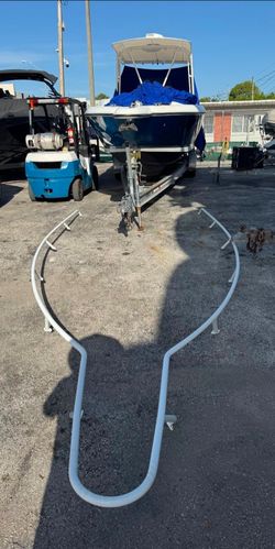 Railing for 32 Intrepid boat