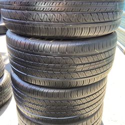 4 Llantas Usadas Continental Procontact 255/45/19 $280