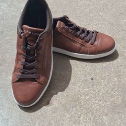 Cognac Tommy Hilfiger Trapeze