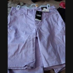Lee Bermuda Shorts. Sz 6 Or 8. New $8 Each