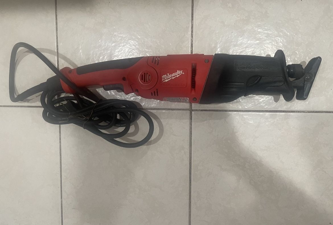 Milwaukee Heavy Duty Sawzall