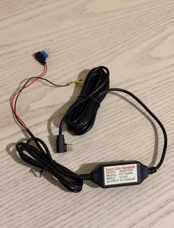 Type-C Dash Cam Hardwire Kit - Essential Accessory for 24H Parking Surveillance, Artsic 12V to 5