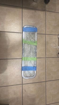 Gangster window for Convertible in chrome and glass