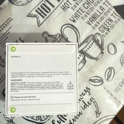 Apple AirPod 4 New With 1 Year Warranty 