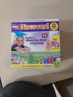 Kids Educational 6 DVD And Book Set