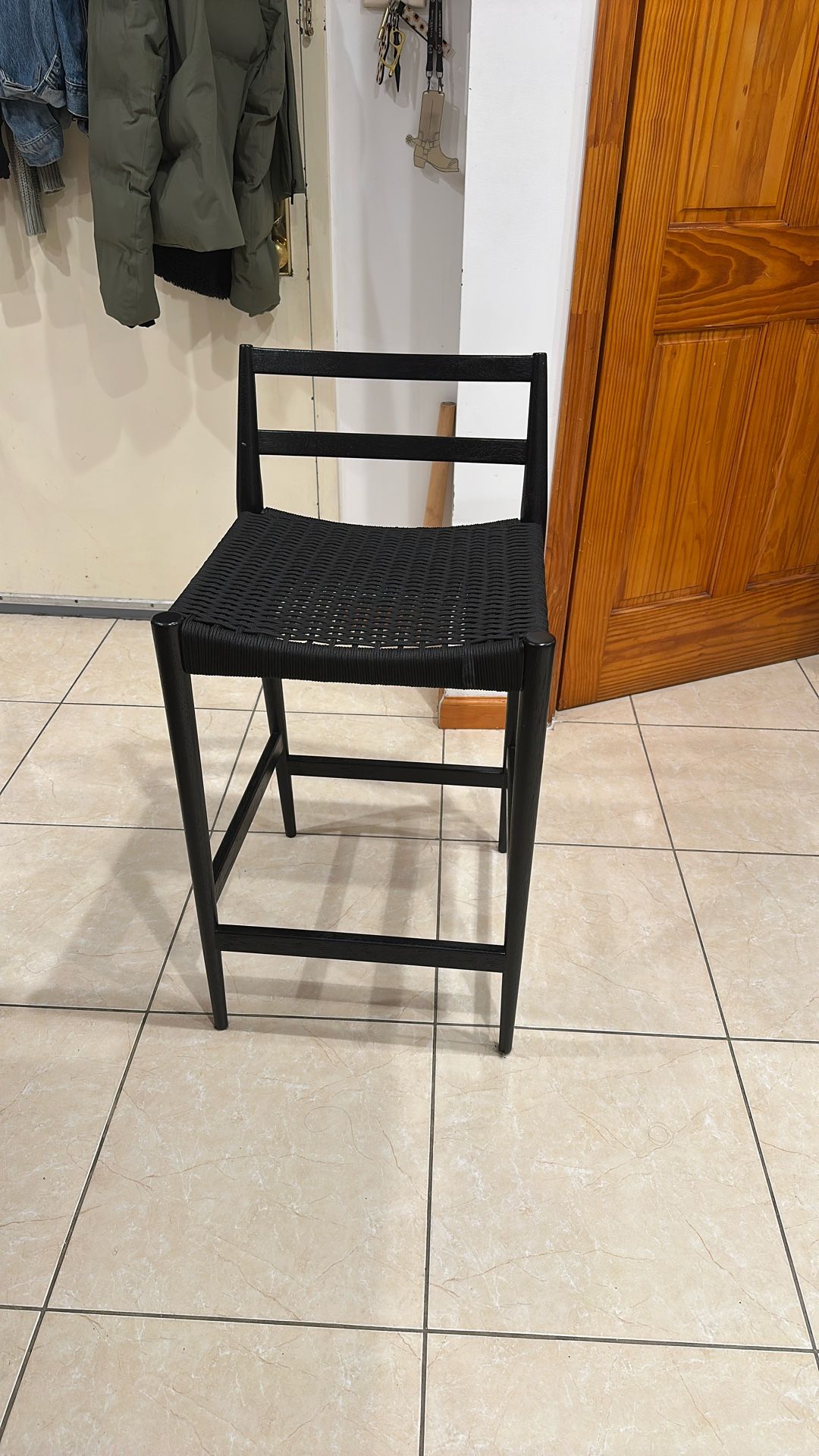 Single Stool Chair With Backing