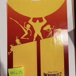 Disney Incredibles Two Movie Poster