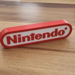 Nintendo light up sign