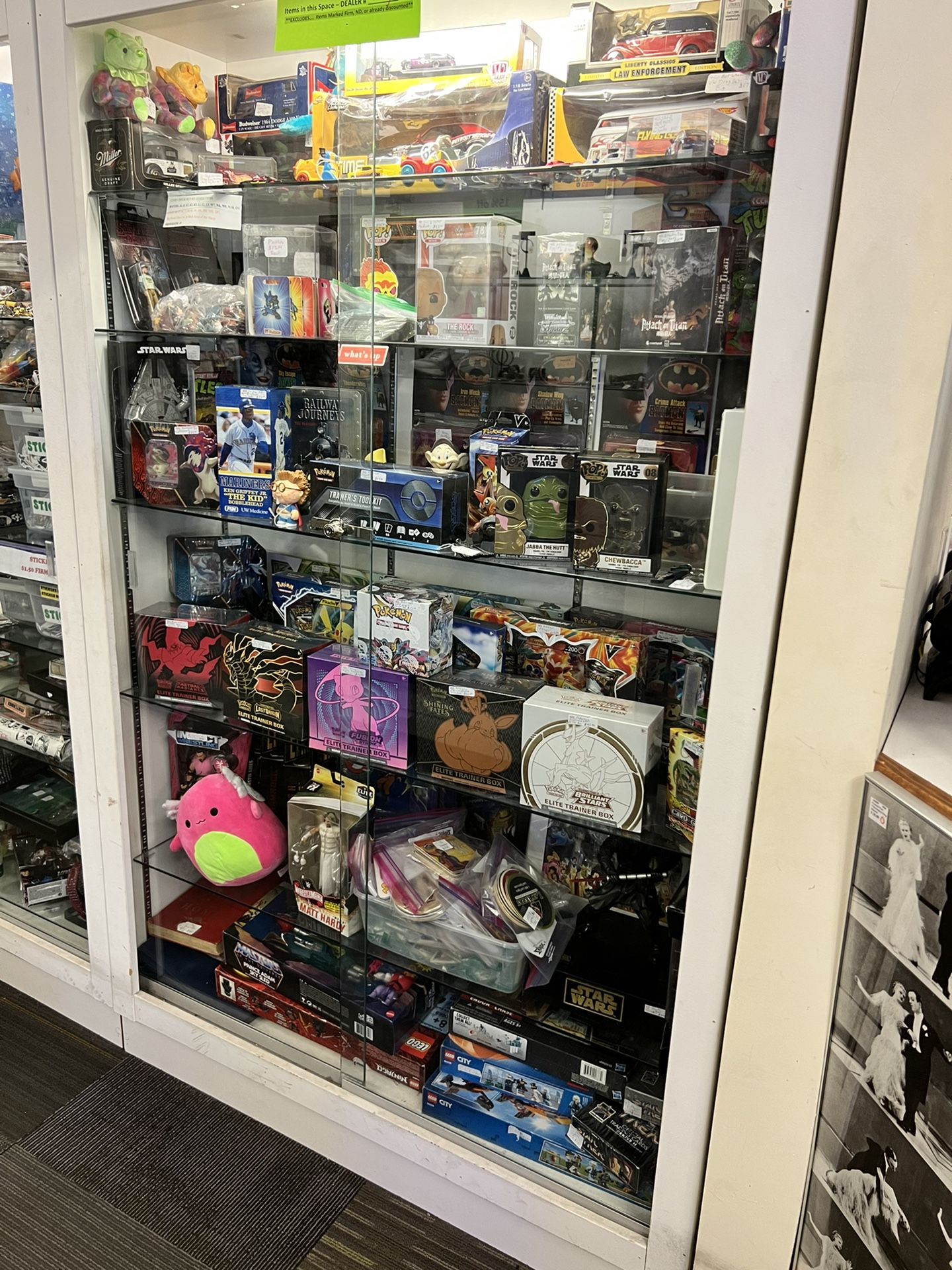 Pokémon Cards, Funko Pops, Pops, Hot Wheels , Records, Disney Pins, Wwe, sports Memorabilia, Naruto, Dbz Much More