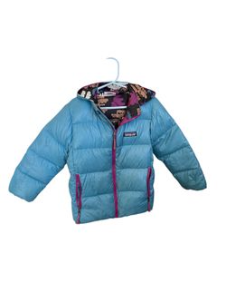Patagonia preloved 4T High-Loft Down Sweater Hoody