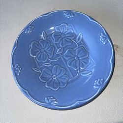 Vintage and Rare Pfaltzgraff Blue Shelby Plate