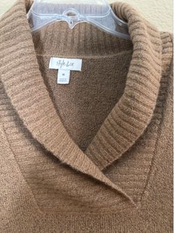 Tan sweater