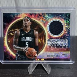 SST-PB Paolo Banchero 2025-26 Topps - Swish and Stitch Relics Holo Foil