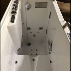 Air & Whirlpool Jetted Walk-In Bathtub