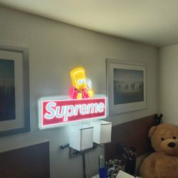 Supreme LED Custom Sign 