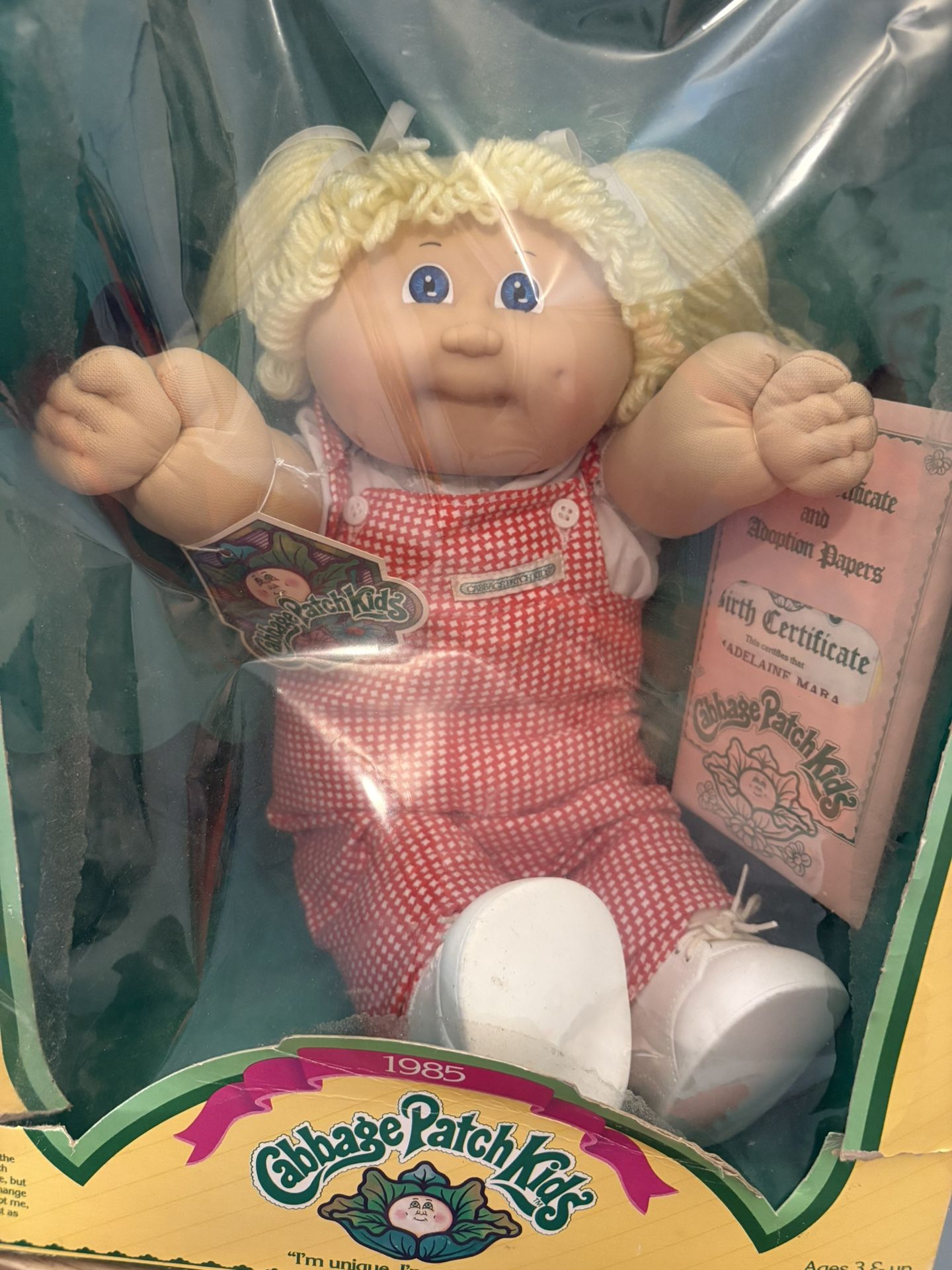 New In Box Vintage 1985 Cabbage Patch Kids Doll