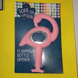 Flamingo Bottle Opener