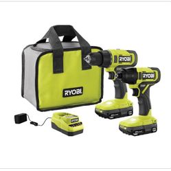 Ryobi 2 Tool Combo Kit 