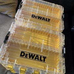 Two  Dewalt Boxes 