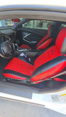 Chevy Camaro RS Custom Seat Covers Set