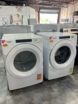 Whirlpool Front Load Washer and Dryer Set