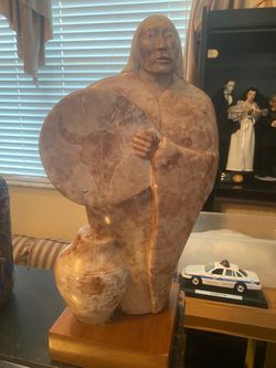 $360.00 AMERICAN INDIAN SCULPTURE