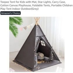 TeePee Tent for kids 
