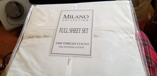 Milano Collection 1000 Thread Count 100% Egyptian Cotton 4PC Sheet Set Brand new