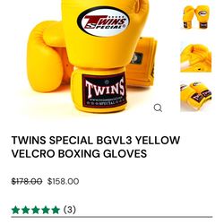 Twins boxing gloves & Mongkol Shin Guards (GREAT DEAL!!! ALL In One package)